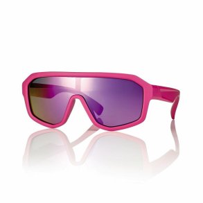 MT FUCHSIA SUNGLASSES FLOATING 116-130 RED MIRROR LENS