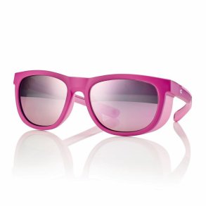 MT FUCHSIA/PINK SUNGLASSES TEEN 48 16-115 ROSE MIRROR LENS
