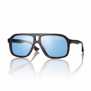 SHINY DEMI SUNGLASSES UNISEX 60 15-150 Light Blue Lens