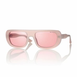 SHINY WHITE SUNGLASSES UNISEX56 20-145 Rose Lens