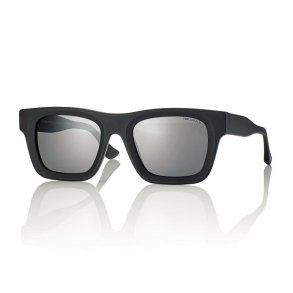 MATT BLACK SUNGLASSES MEN 51 20-145 Smoke Lens