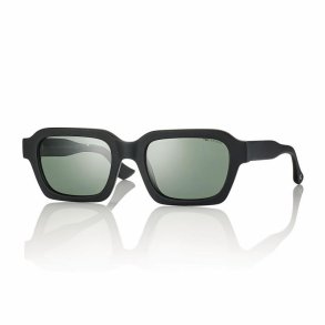 MATT BLACK SUNGLASSES MEN 52 20-145 G15 Lens