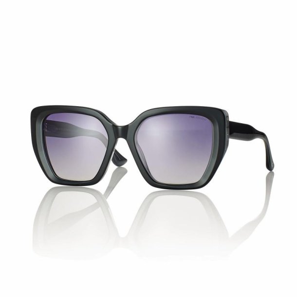 SHINY BLACK/GREY SUN WOMEN 5418-145 Gradient Purple Grey