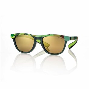 Green/camouflage sunglasses 4816-145 brown gold mirror