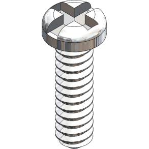 SCR:DURA TEC,+/-,1.0X4.2 2.0 HD,SIL-25