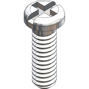 SCR:DURA TEC,+/-,1.2X4.5 2.0 HD,SIL-250