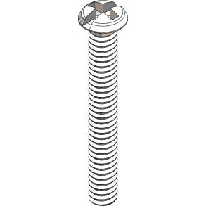 SCR:DURA-TEC,+/-,LENS, 15MM,SIL-25