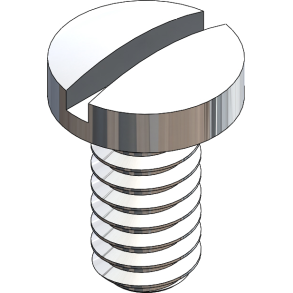 SCR:DURA-TEC,SLT,1.4X3.5 2.5 HEAD,SIL-125
