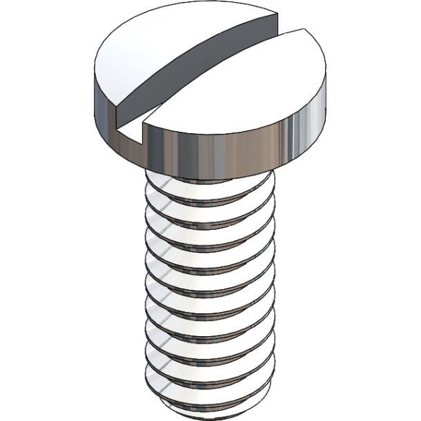 SCR:DURA-TEC,SLT,1.4X4.5 2.5 HEAD,SIL-25