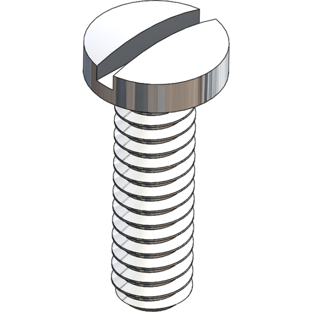 SCR:DURA-TEC,SLT,1.4X5.5 2.5 HEAD,SIL-25