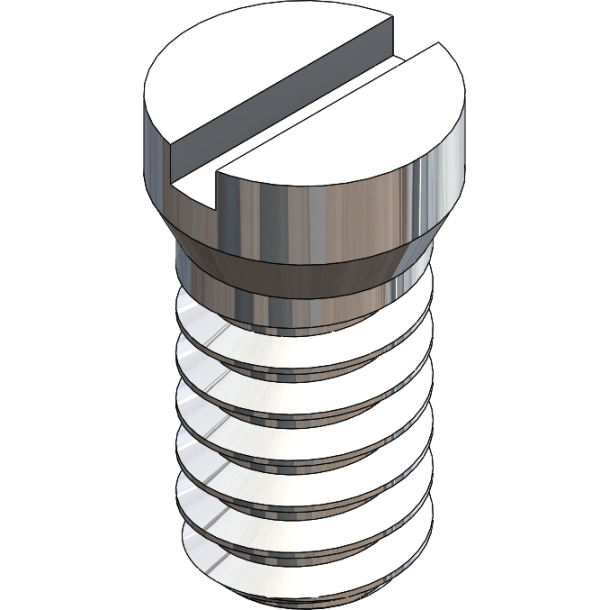 SCR:DURA-TEC,SLT,1.6X3.5 2.0 HEAD,SIL-25