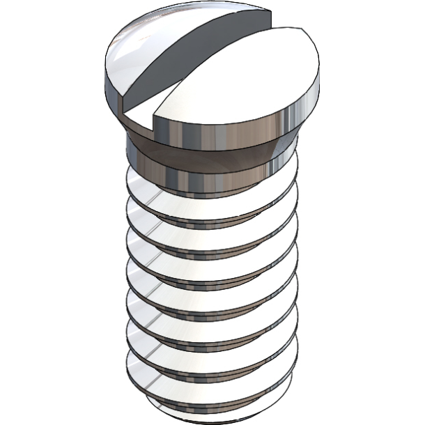 SCR:DURA-TEC,SLT,1.6X4.0 2.0 HEAD,SIL-25