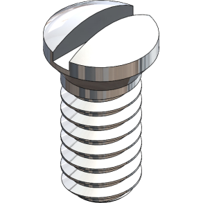 SCR:DURATEC,SLT,1.4X3.5 SIL,S.S.,25-PCS