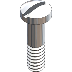 SCR:DURATEC,SLT,6.0X1.4, SIL,S.S.,25-PCS