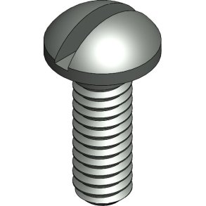 SCREW: HINGE, 1.27DIA, BLACK-25
