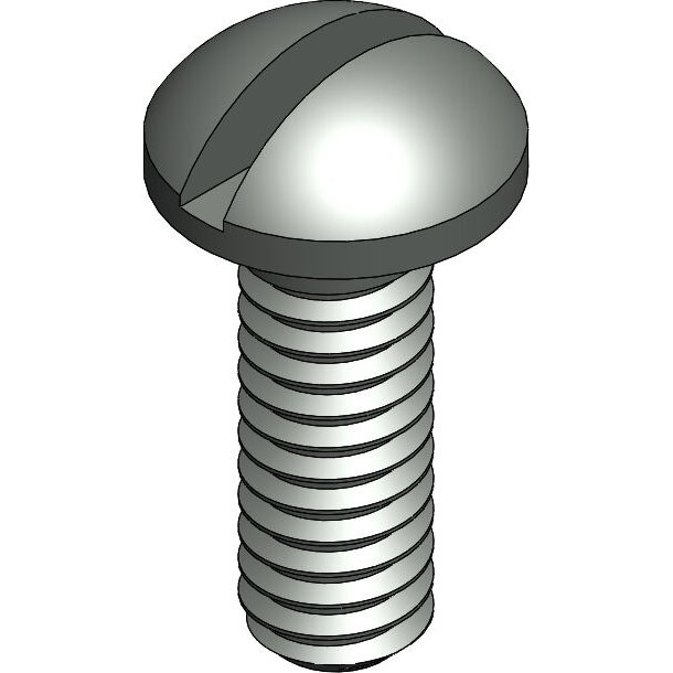 SCREW: HINGE, 1.27DIA, BLACK-25