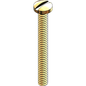 SCREW: LENS, GOLD, 1.2MM X 9MM, 25 PC.