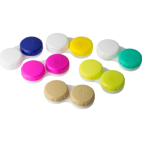 SCREW-TOP CONTACT CASES ASST, BAG OF 100