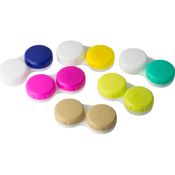 SCREW-TOP CONTACT CASES ASST, BAG OF 100