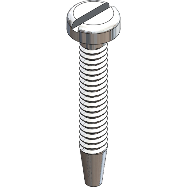 SCR:HNG,1.3X9.6,2.5HD, DURATEC,SELF-TAP,250PC