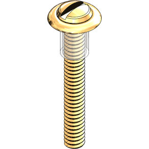 SCR:LENS W/WSHR,GLD-25