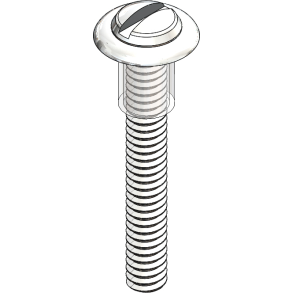 SCR:LENS W/WSHR,SIL-250 S.S.