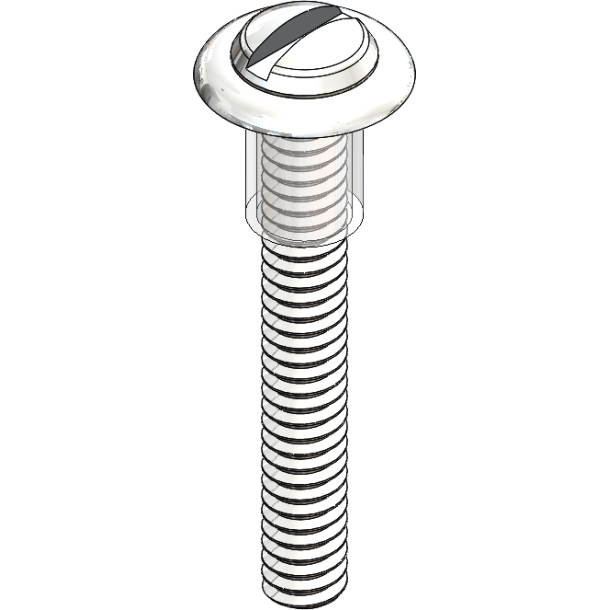 SCR:LENS W/WSHR,SIL-250 S.S.