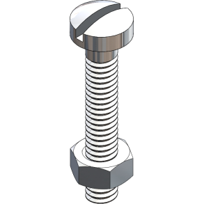 SCR/NUT:HINGE,9BBL-25