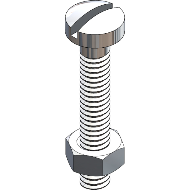SCR/NUT:HINGE,9BBL-25