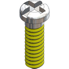 SCR:SAFE LOK,+/-,1.1X4.2 2.0 HD,SIL-125