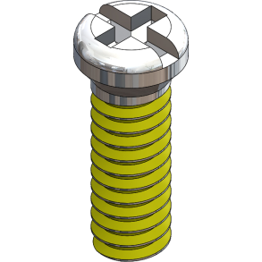 SCR:SAFE-LOK,+/-,1.4X4.5 2.0 HD,SIL-250
