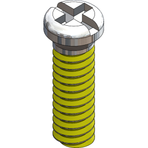 SCR:SAFE-LOK,+/-,1.4X5.0 2.0 HD,SIL-25