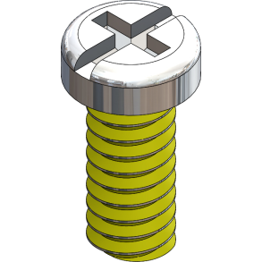 SCR:SAFE-LOK,+/-,1.6X4.5 2.5 HD,SIL-250