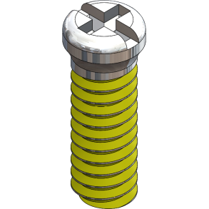 SCR:SAFE-LOK,+/-,1.6X5.0 2.0 HD,SIL-25