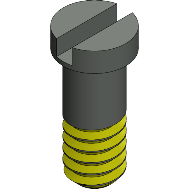 SCR:SAFE-LOK,1.16 X 3.35 BLACK,COATED,25PC