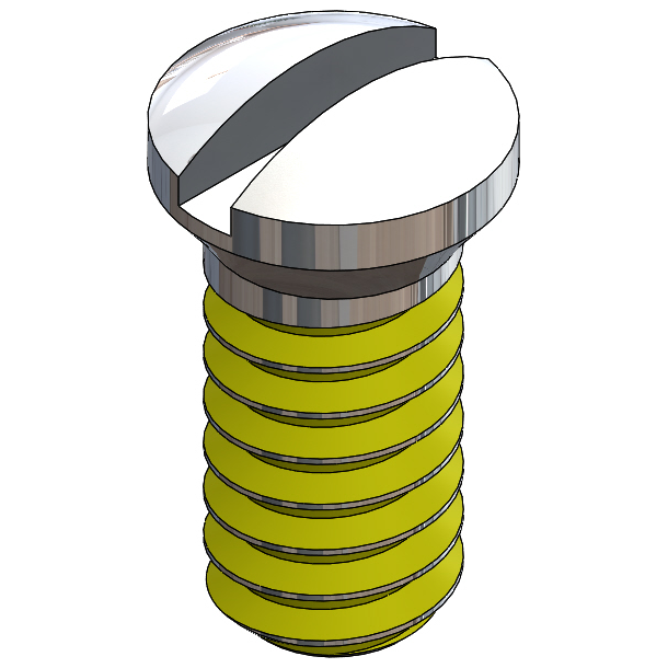SCR:SAFE-LOK,1.4X3.5,2.0 HEAD,SIL-125
