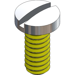 SCR:SAFE-LOK,1.4X4.0,2.5 HEAD,SIL-25