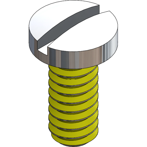 SCR:SAFE-LOK,1.4X4.0,2.5 HEAD,SIL-25