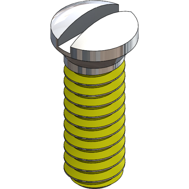 SCR:SAFE-LOK,1.4X4.5,2.0 HEAD,SIL-25