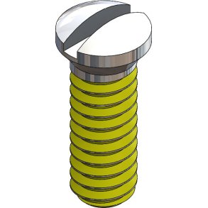 SCR:SAFE-LOK,SLT,1.4X5.0 2.0 HEAD,SIL-125