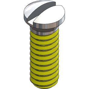 SCR:SAFELOK,SLT,1.27X6.0 2.0 HEAD,SIL-25