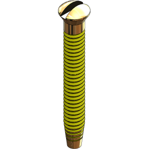 SCR:TAP'N'LOK,1.2MM EYEWIRE,GLD-250
