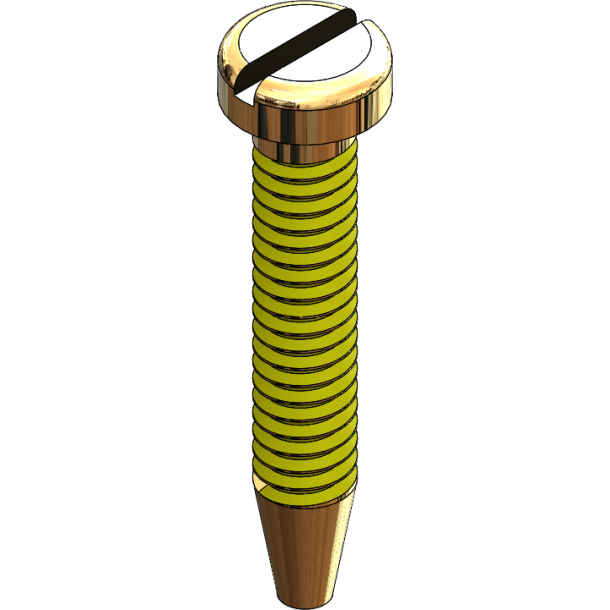 SCR:TAP'N'LOK,1.5MM HINGE,GLD-125
