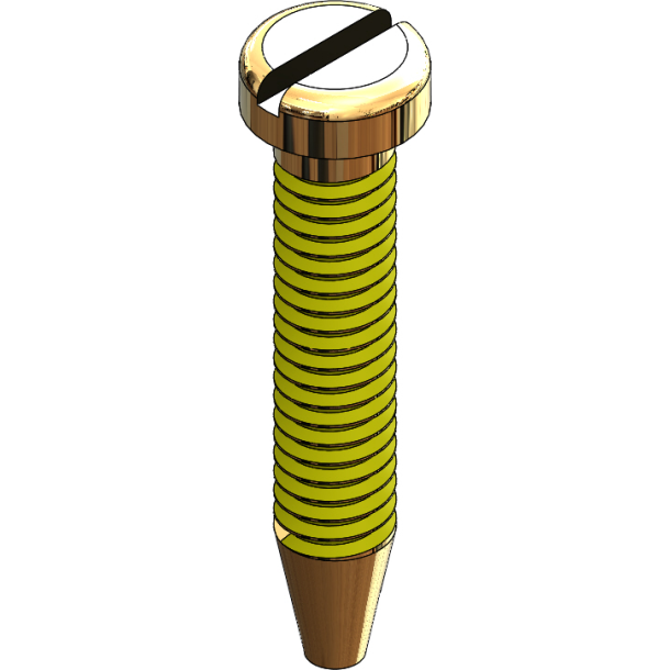 SCR:TAP'N'LOK,1.6MM HINGE,GLD-250