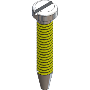 SCR:TAP'N'LOK,1.6MM HINGE,SIL-125