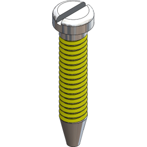 SCR:TAP'N'LOK,1.7MM HINGE,SIL-250