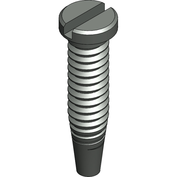SCR:THREAD SEEKER,SPRING HNG,BLK-125