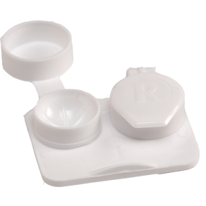 SOFT LENS FLAT PACKS WHITE CASE 1000
