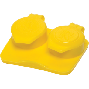 SOFT LENS FLAT PACKS  YELLOW/50