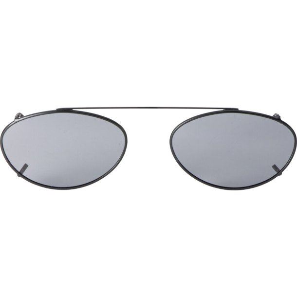 SUNCLIPS: ELLIPSE, 54MM, BLK/GRAY